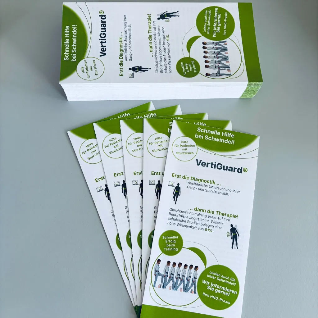 VertiGuard Patientenflyer "Stürze sind vermeidbar!" 100Stk.