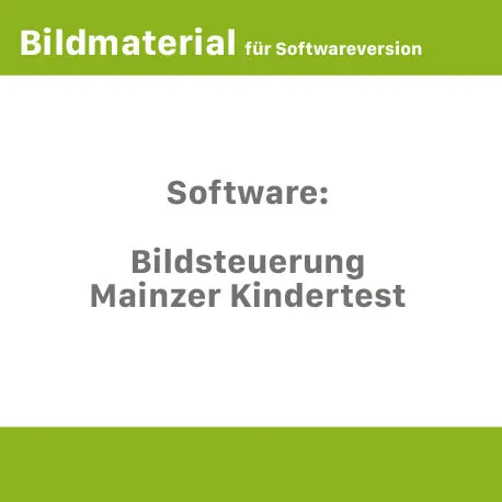 [HW120.OP16] Softwareversion - Bildmaterial zum Mainzer Kindersprachtest