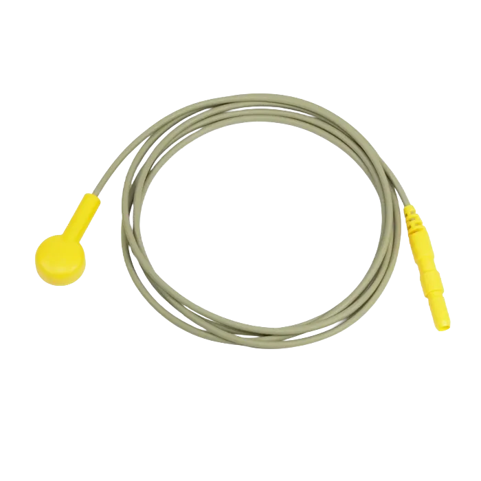 [ZB051.AR06] Elektrodenkabel gelb/ 100cm/ 1,5mm