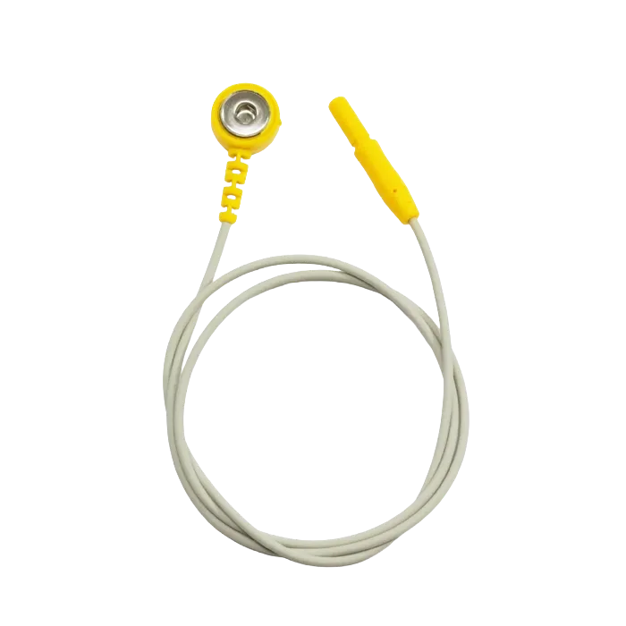 FIAB Elektrodenkabel/ 60cm/ gelb