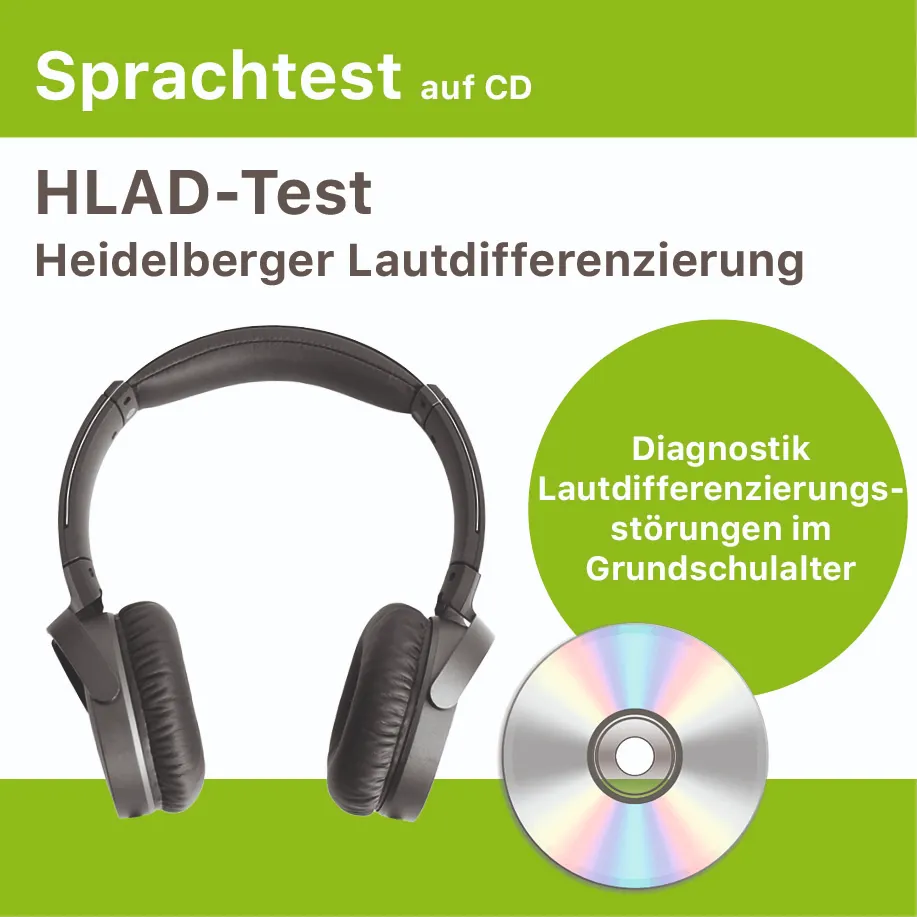 [DT001.AR11] CD19 - HLAD-Test Heidelberger Lautdifferenzierung inkl. Software